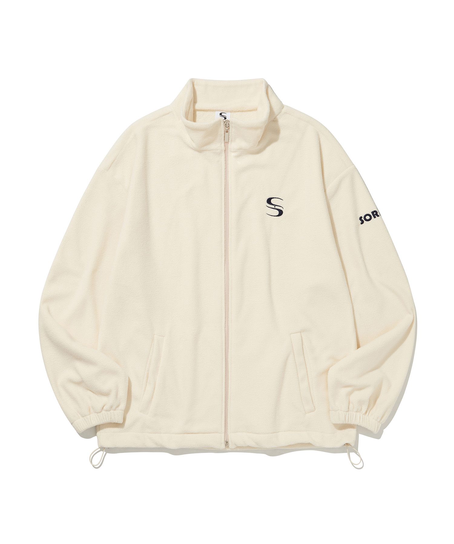 韓国発!【SORANO】Basic Logo FLEECE JACKET/男女共用 MUSINSA | SORANO SORANO Basic Logo FLEECE JACKET [2Color]