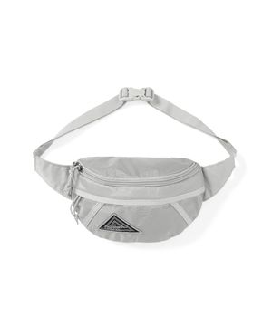 Washed Nylon Waist Bag Cream