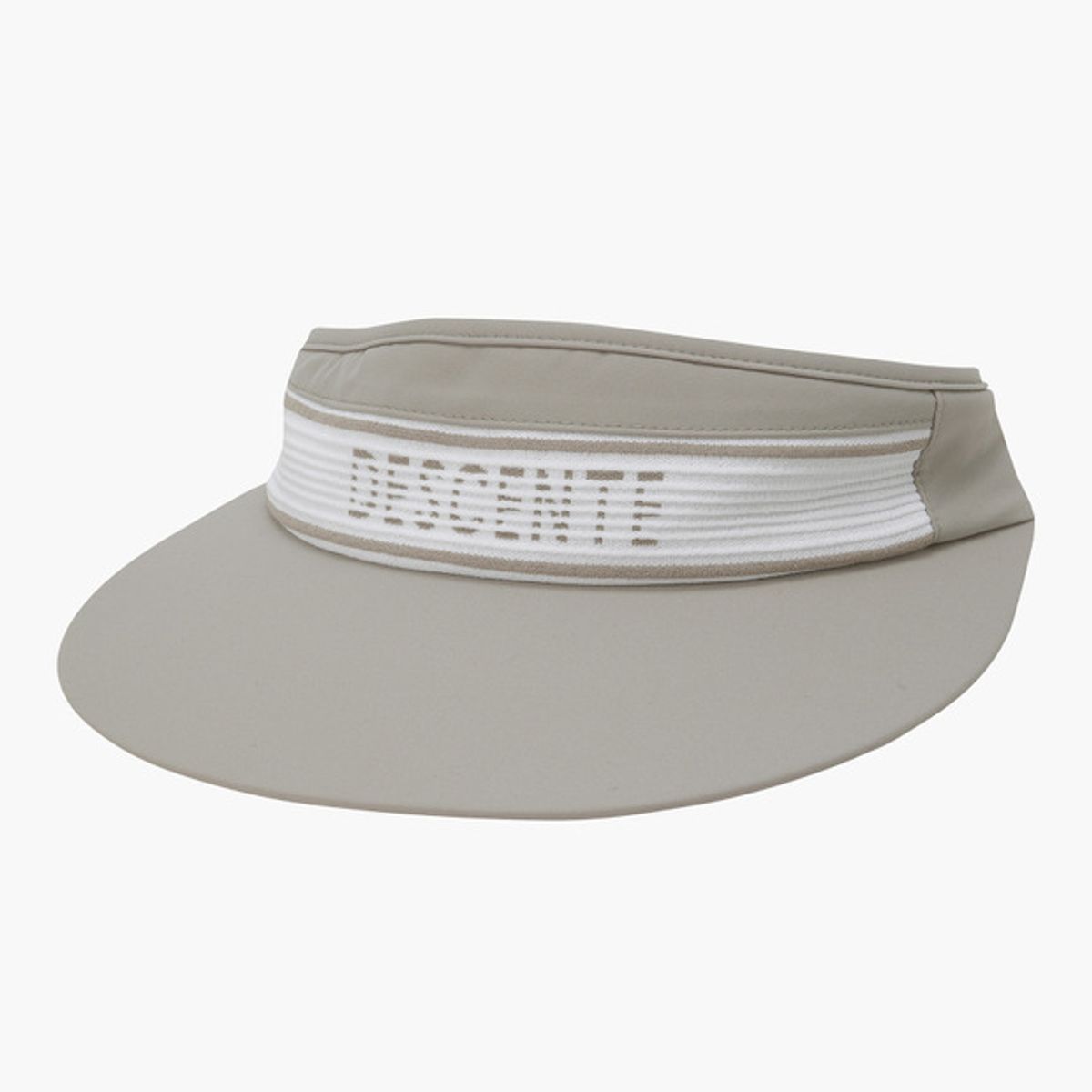 데상트 골프(DESCENTE GOLF) 여성 로고 와이드 선바이저 (DP32WFSV82)