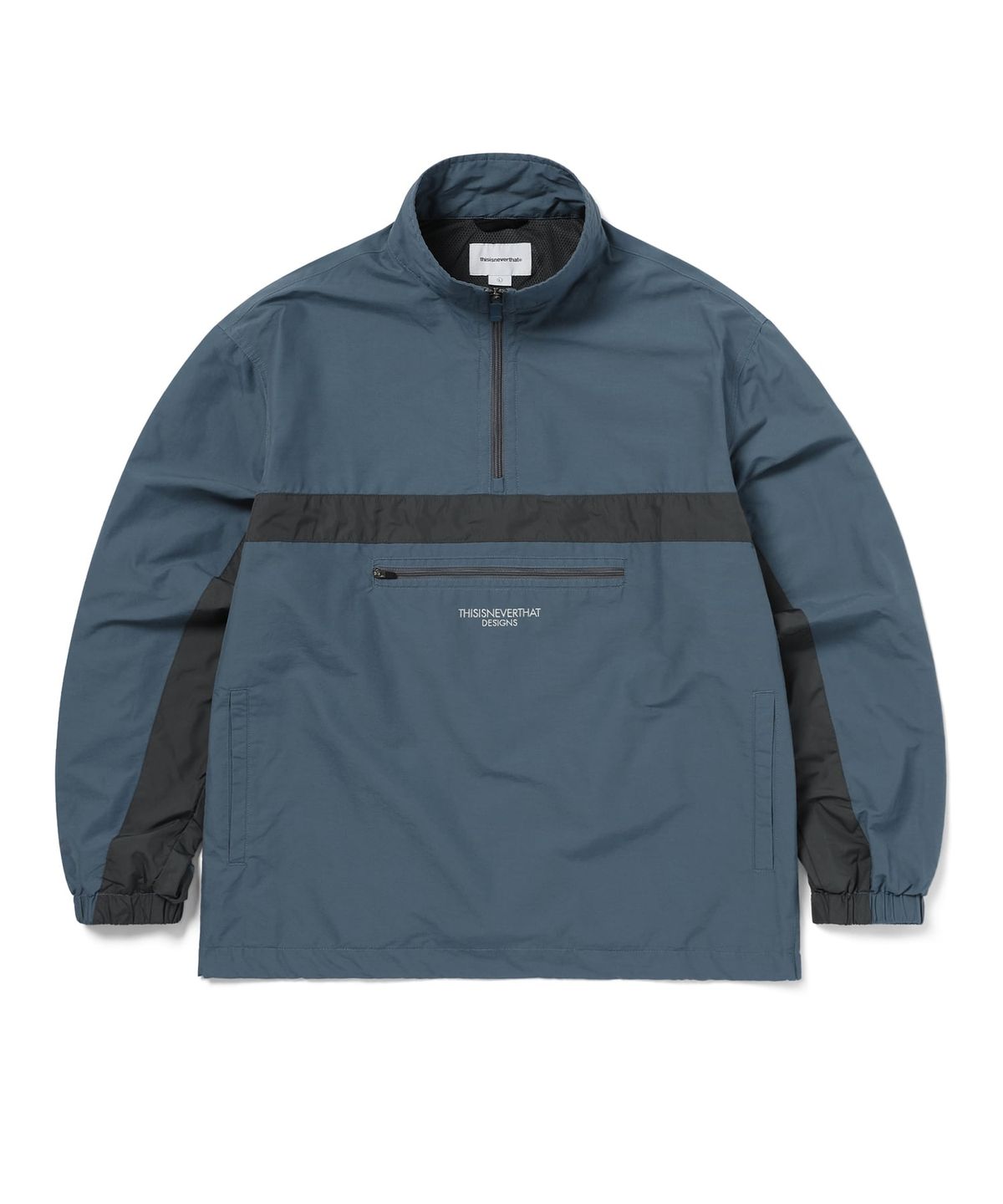 디스이즈네버댓(THISISNEVERTHAT) Half Zip Sports Pullover Blue