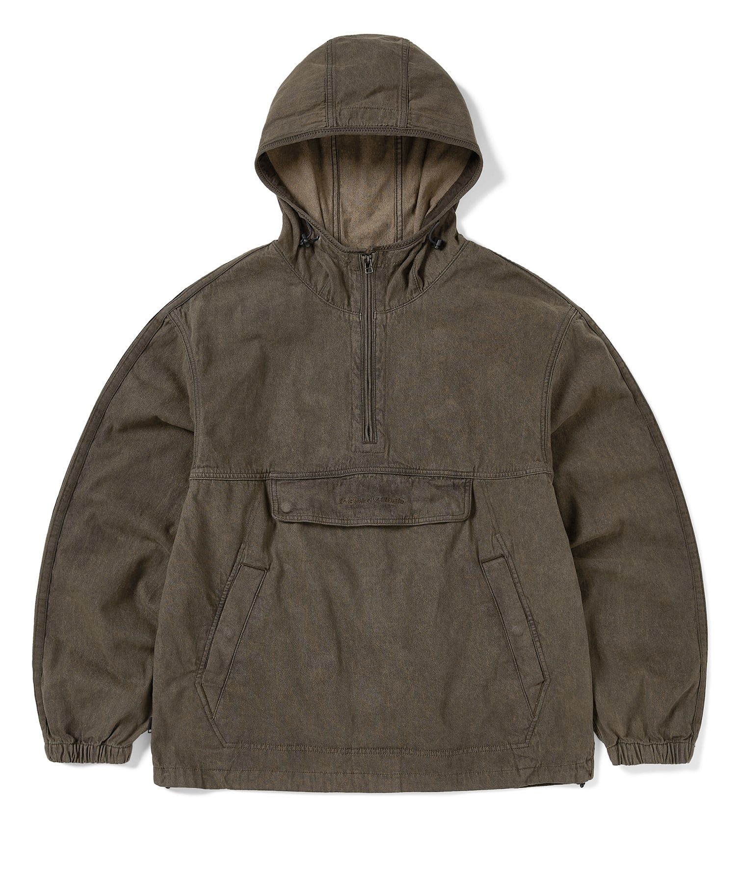 MUSINSA公式 | thisisneverthat Anorak Jacket Brown