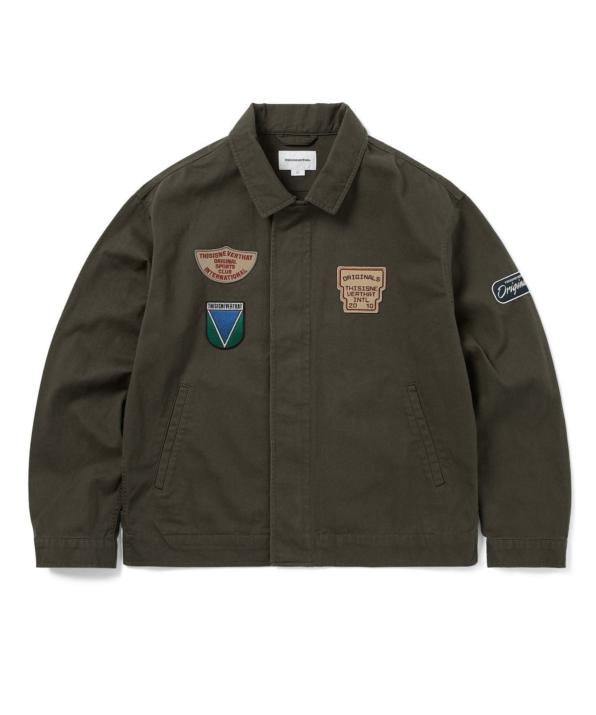 디스이즈네버댓(THISISNEVERTHAT) Souvenir Jacket Charcoal