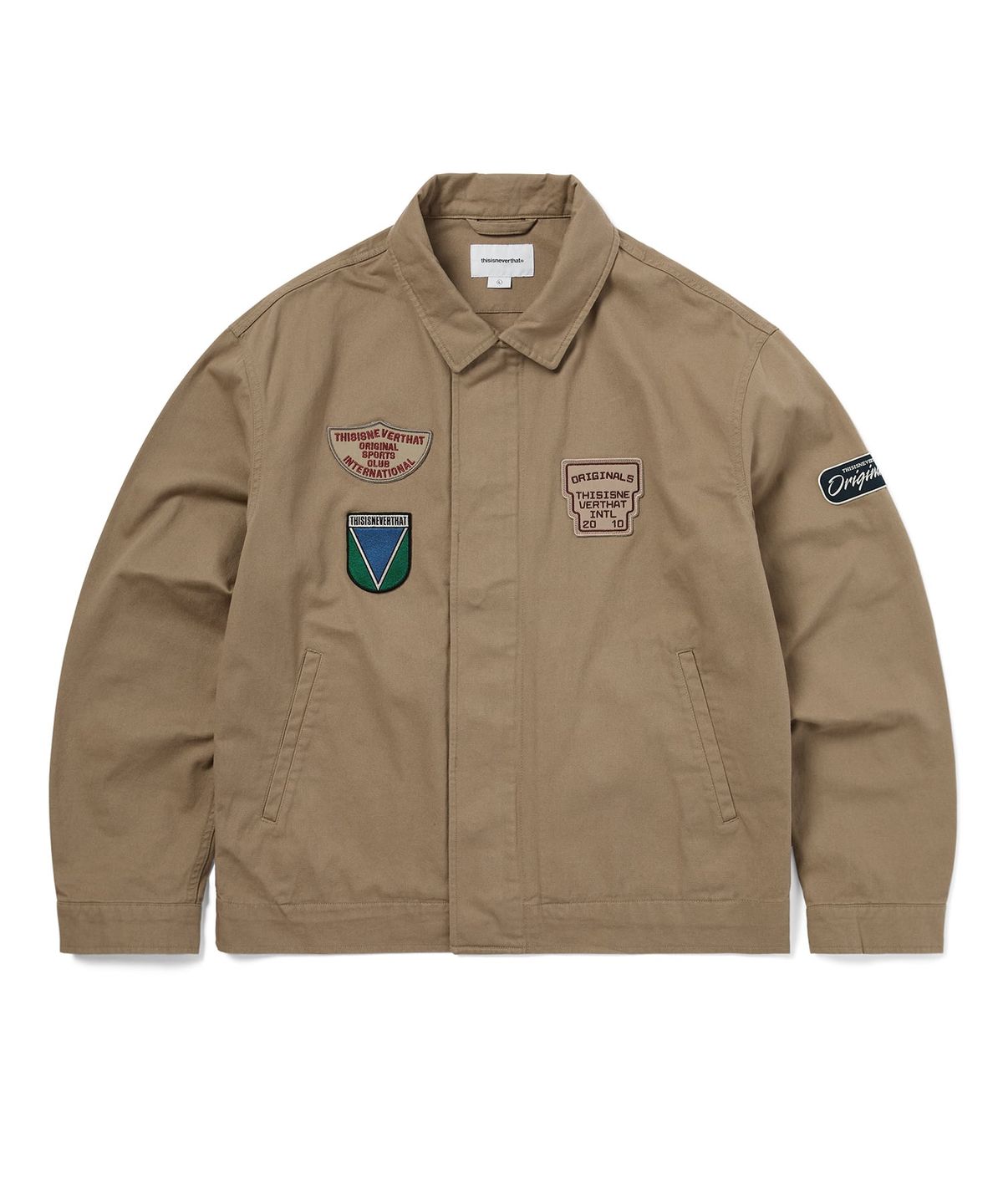 디스이즈네버댓(THISISNEVERTHAT) Souvenir Jacket Khaki