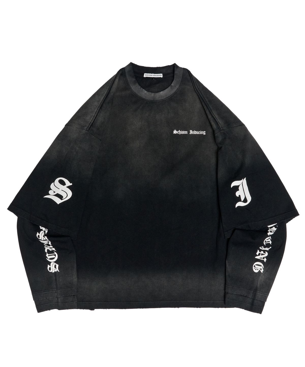 스키즘 인듀싱(SCHISM INDUCING) PAIN SLEEVES BLACK