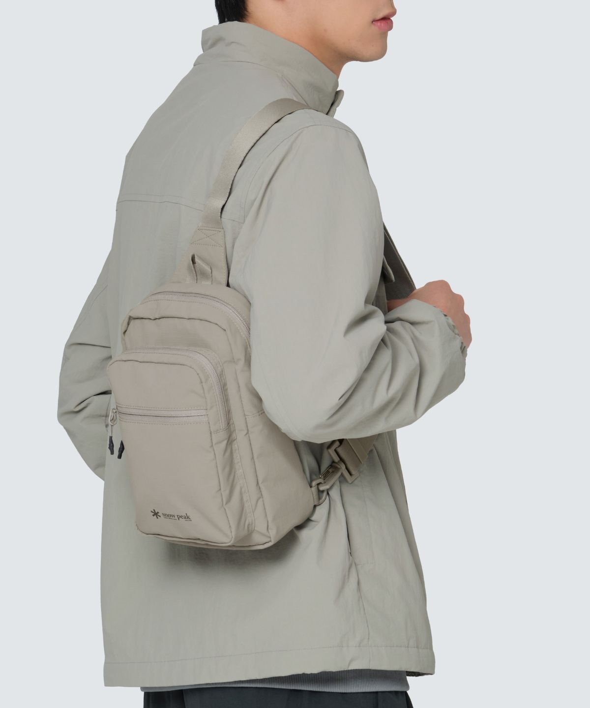 스노우피크 어패럴(SNOWPEAK APPAREL) 듀얼테크 슬링백 5L V2  (S24FUFBG37) Fog Gray