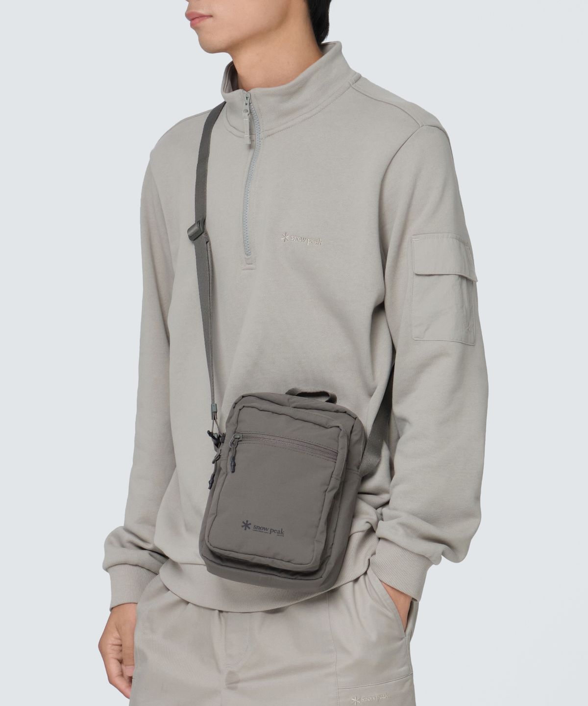 스노우피크 어패럴(SNOWPEAK APPAREL) 듀얼테크 슬링백 5L V2  (S24FUFBG37) Dark Khaki