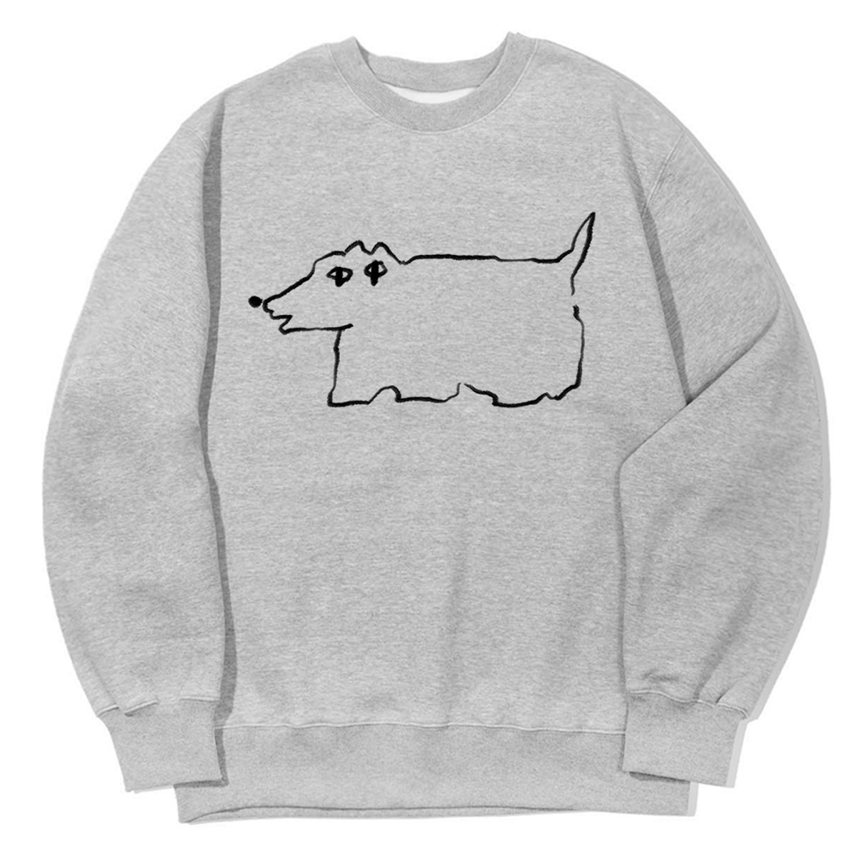 어썸어스(AWESOMEUS) LONG PUPPY SWEAT SHIRTS_3 COLOR