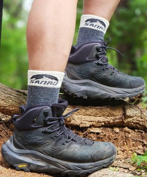 사계절 메리노울 삭스 아웃도어 양말 - 블랙