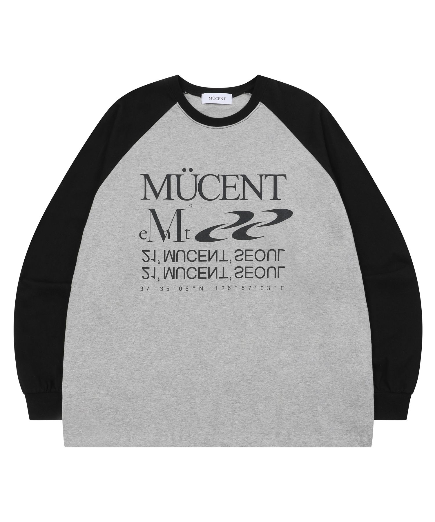 ☆MUCENT☆ Essential Logo Nagrang Long Sleeve Color Scheme L MUSINSA | MUCENT Essential Logo Nagrang Long Sleeve Color