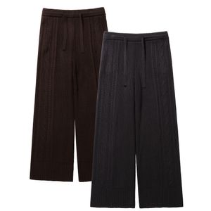 케이블 니트 팬츠[2컬러]