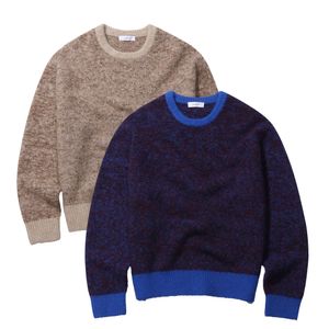 울 블렌딩 컬러믹스 풀오버[2컬러]