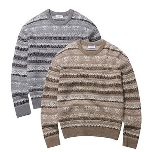 페어아일 자카드 풀오버[2컬러]