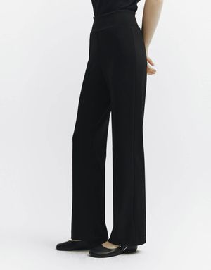 슬림 스트레이트 풀밴딩 팬츠 414906 [2color]