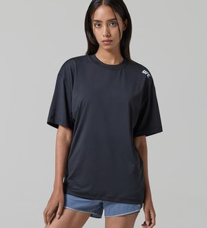 UFC 에어로쿨 레귤러핏 반팔 티셔츠 블랙U4SSV3322BK