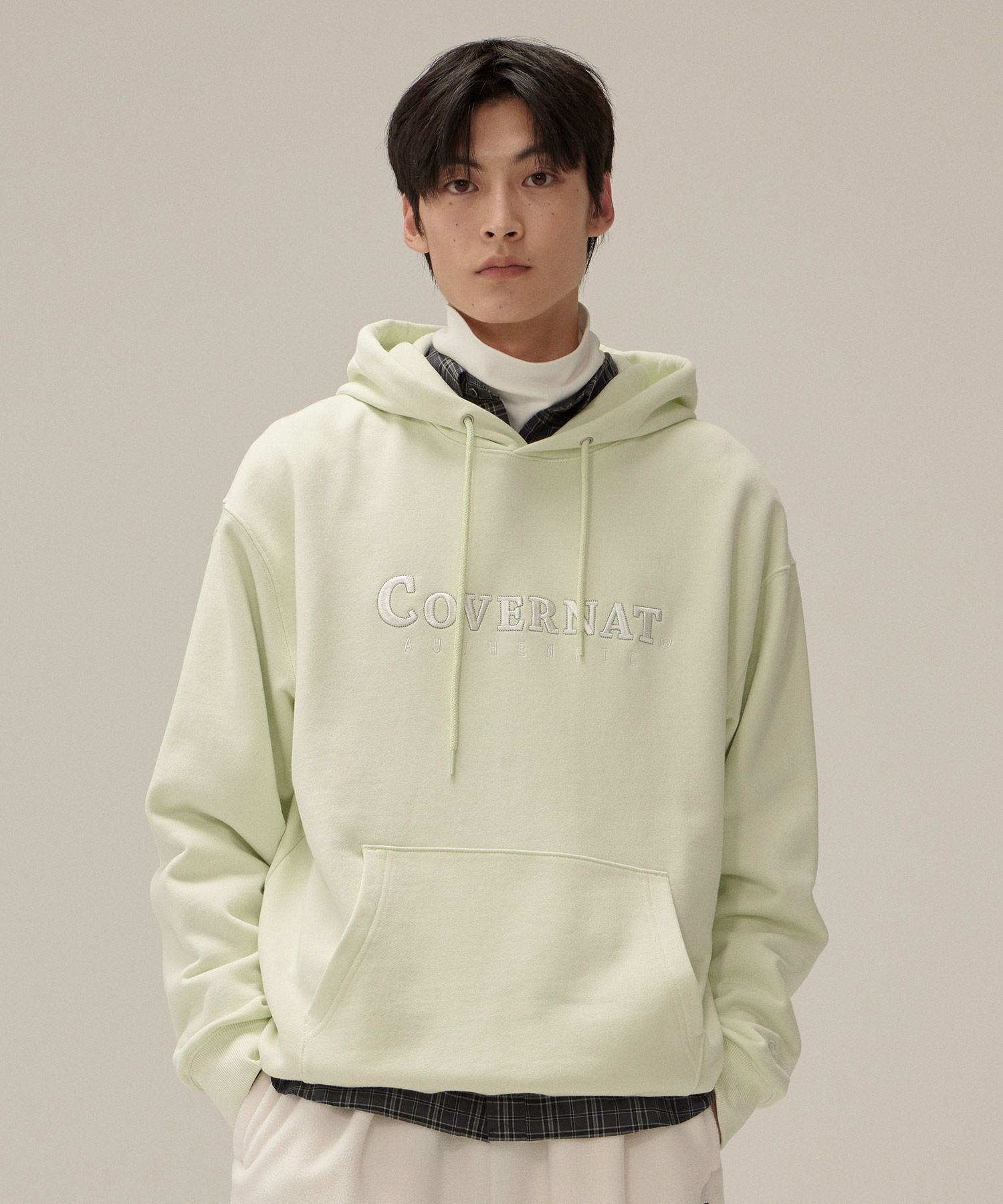 パーカー・フーディ COVERNAT AUTHENTIC LOGO HOODIE SA103 COVERNAT パーカー 「COVERNAT」AUTHENTIC LOGO HOODIE / カバー