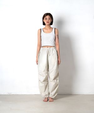 SS 터틀 벌룬 클라이밍 바지 아웃도어 와이드 팬츠 (IVORY)