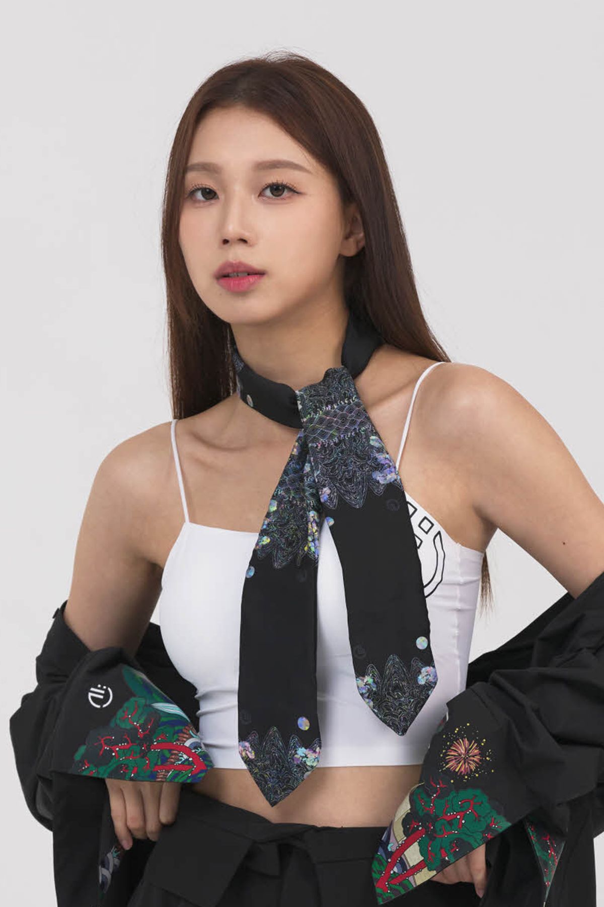 신서울(SHEENSEOUL) 오봉도 댕기 스카프