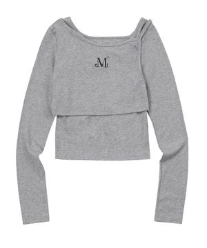 더블리 언발란스 세트 티 (4컬러)