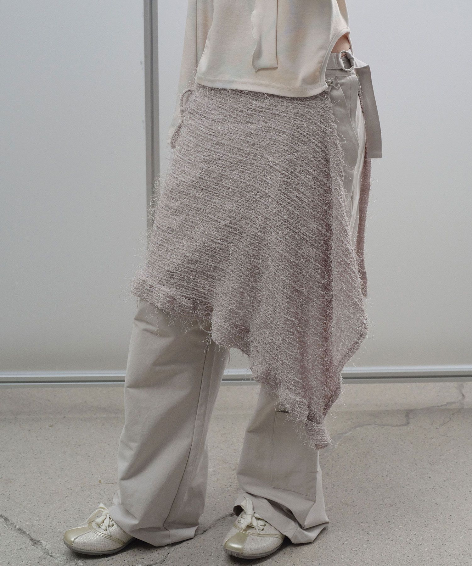 TYPESERVICE Two Way Layered Pants