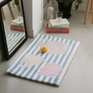 빌스 오브제 스트라이프 극세사 발매트