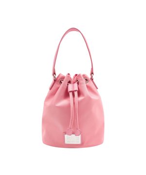 CLASSIC LOGO MINI BUCKET BAG pink