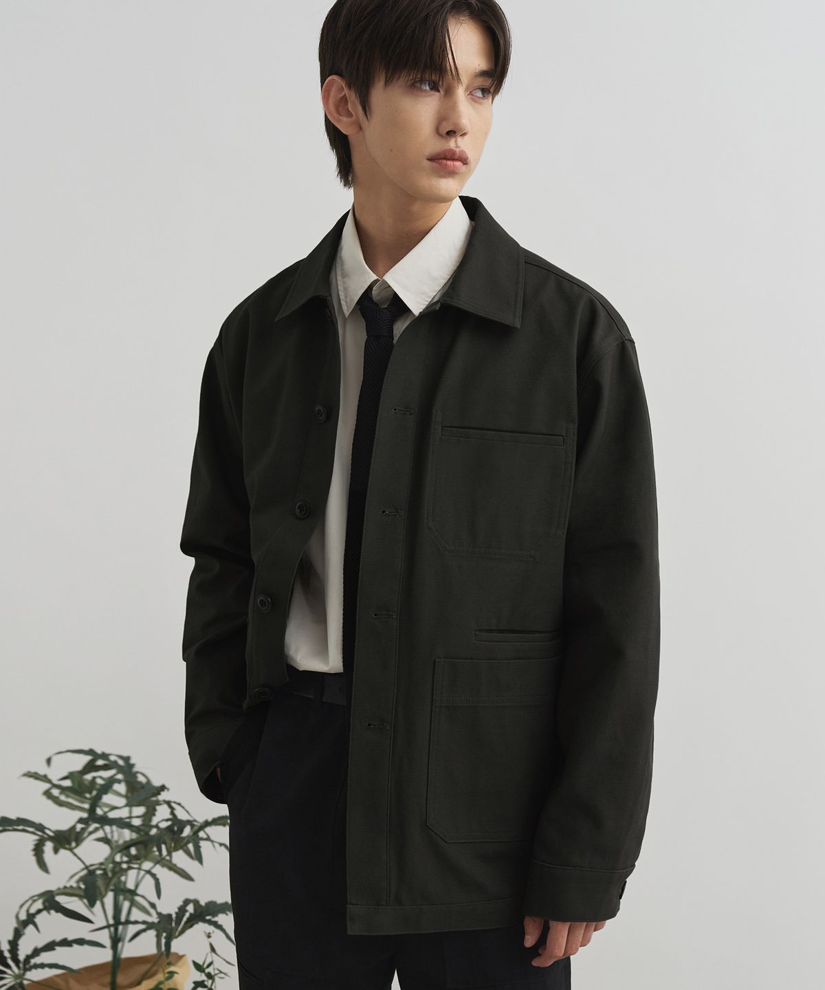 드로우핏(DRAW FIT) 가르니 포켓 초어 자켓 [KHAKI]