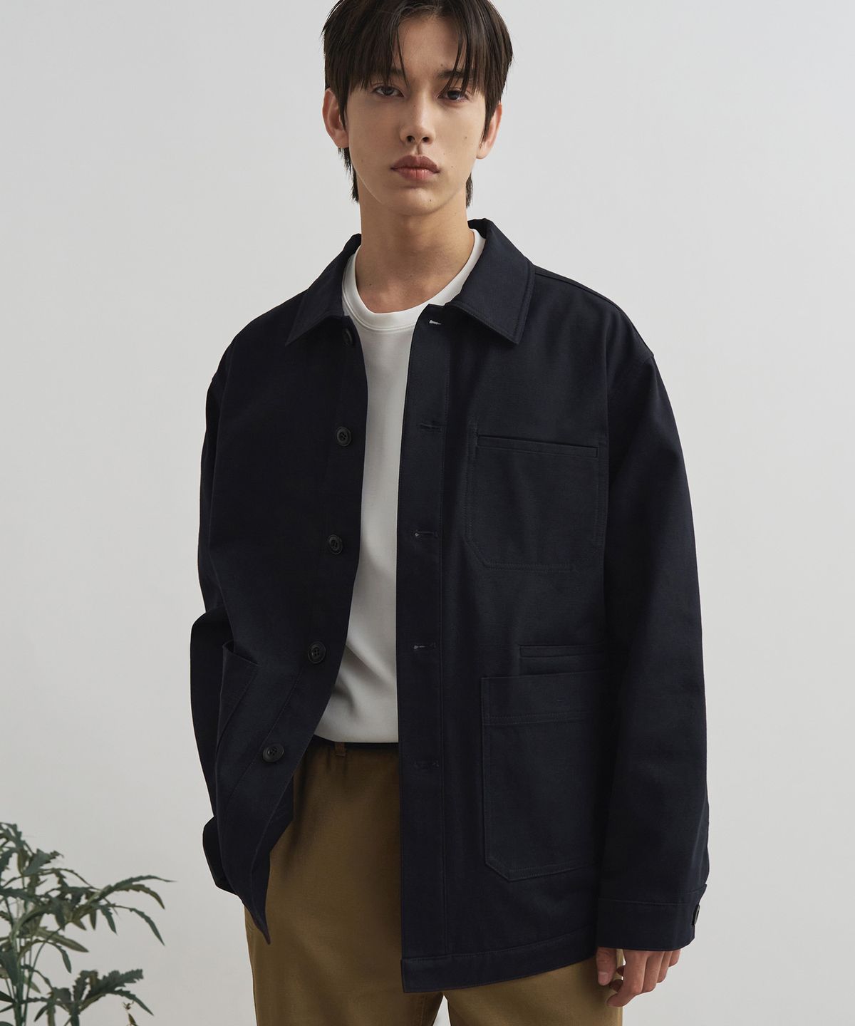 드로우핏(DRAW FIT) 가르니 포켓 초어 자켓 [NAVY]
