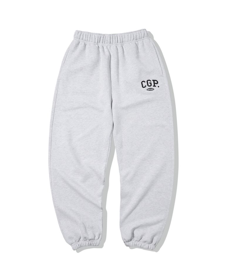 (우먼) CGP 아치 로고 트레이닝 팬츠_라이트그레이