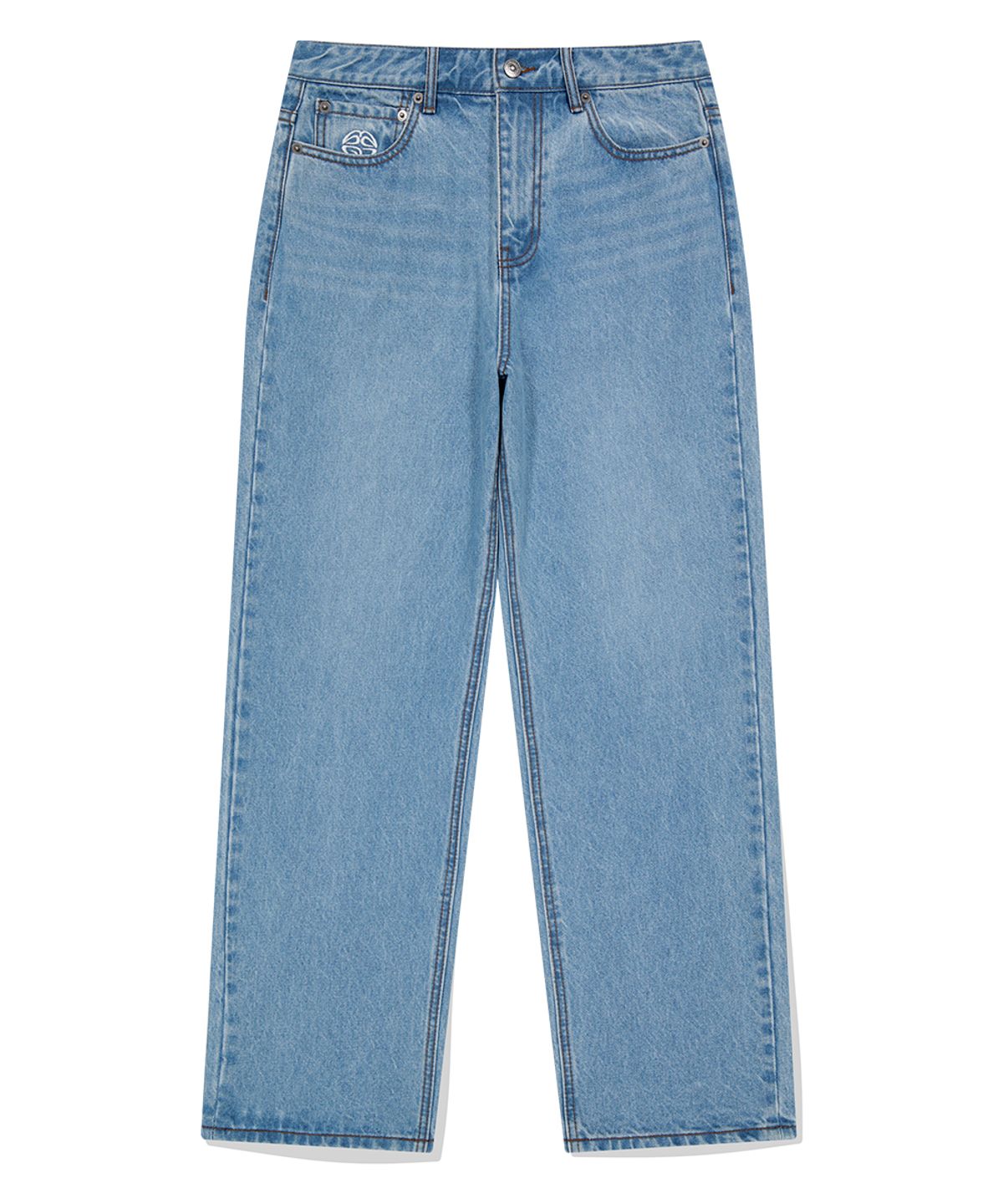 마하그리드(MAHAGRID) STANDARD DENIM PANT LIGHT BLUE(MG2EFMD111A)