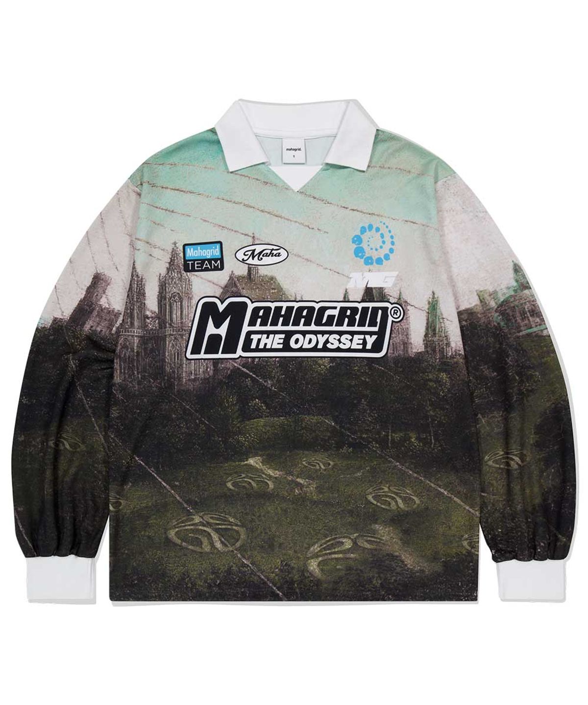 마하그리드(MAHAGRID) THE ODYSSEY JERSEY GREEN(MG2EFMT569A)