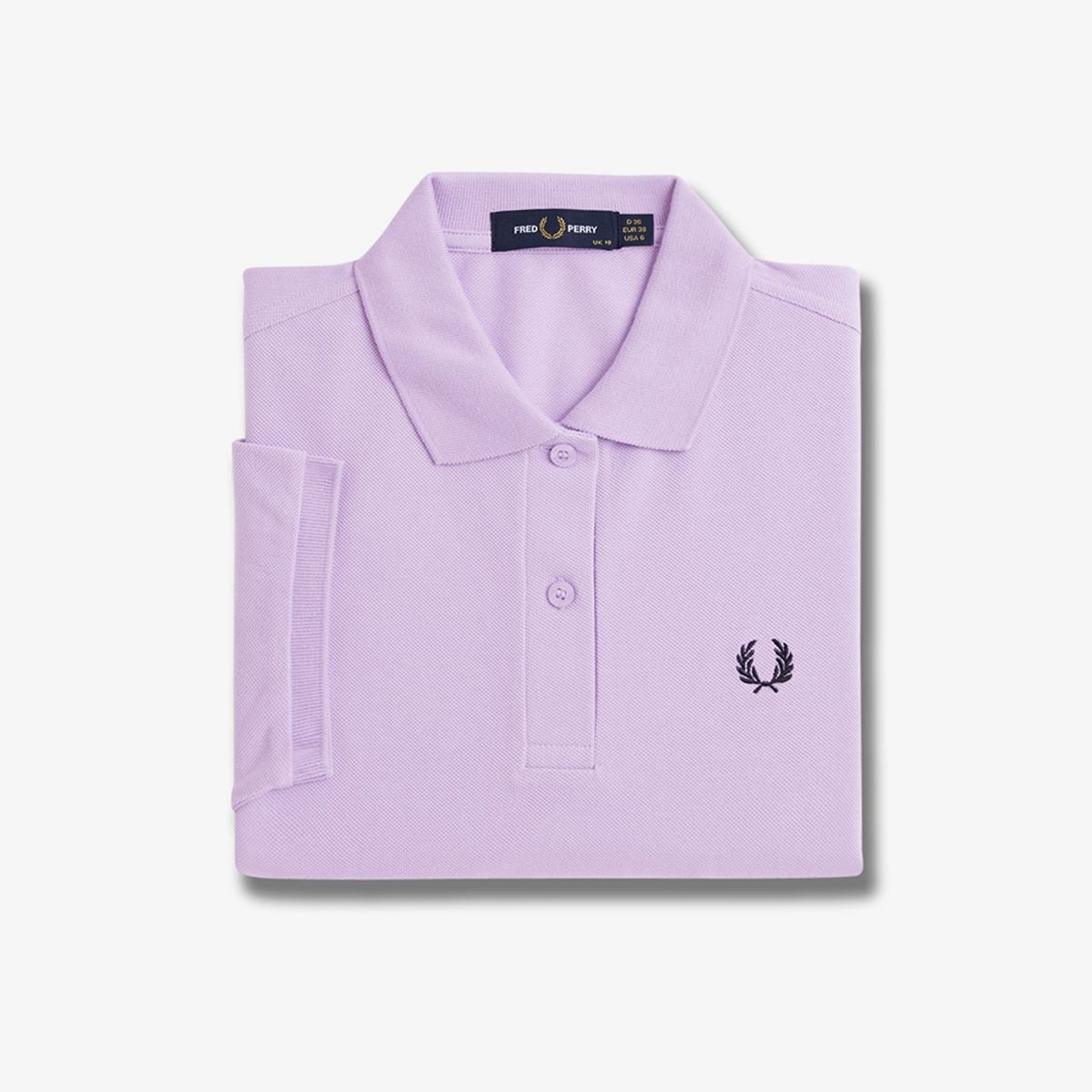 프레드페리(FRED PERRY) [G6000] 여성 플레인 프레드페리 셔츠 - 울트라바이올렛/네이비 AFPF2436000-W51
