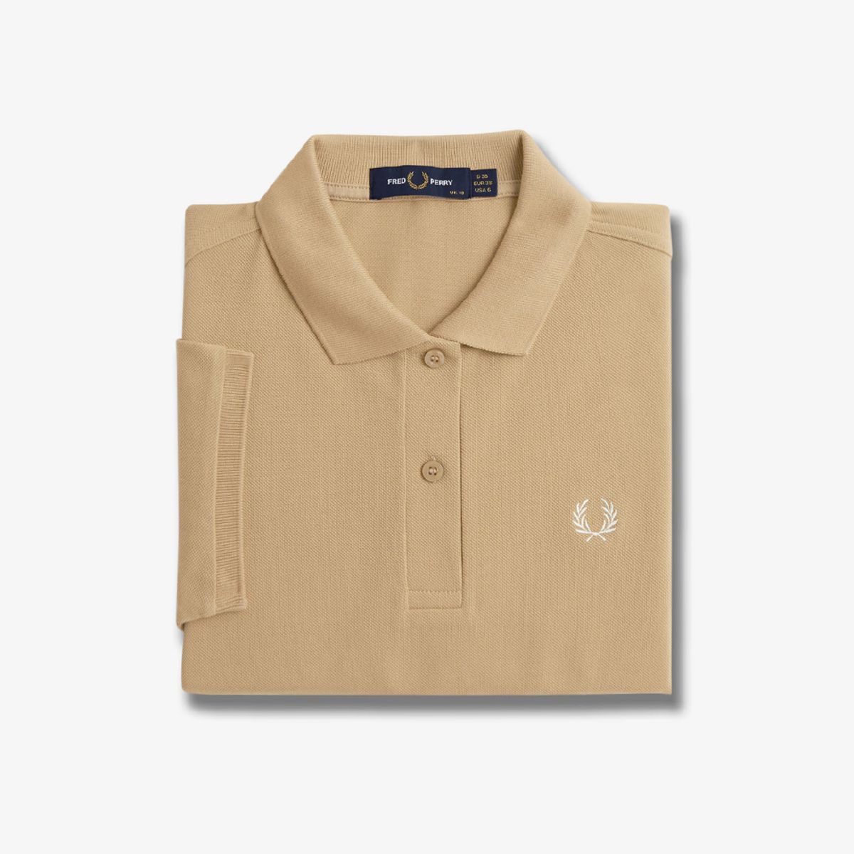 프레드페리(FRED PERRY) [G6000] 여성 플레인 프레드페리 셔츠 - 웜스톤/오트밀 AFPF2436000-V19