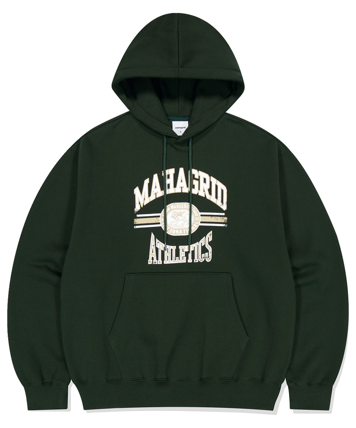 마하그리드(MAHAGRID) LION ATHLETICS HOODIE GREEN(MG2EFMM417A)