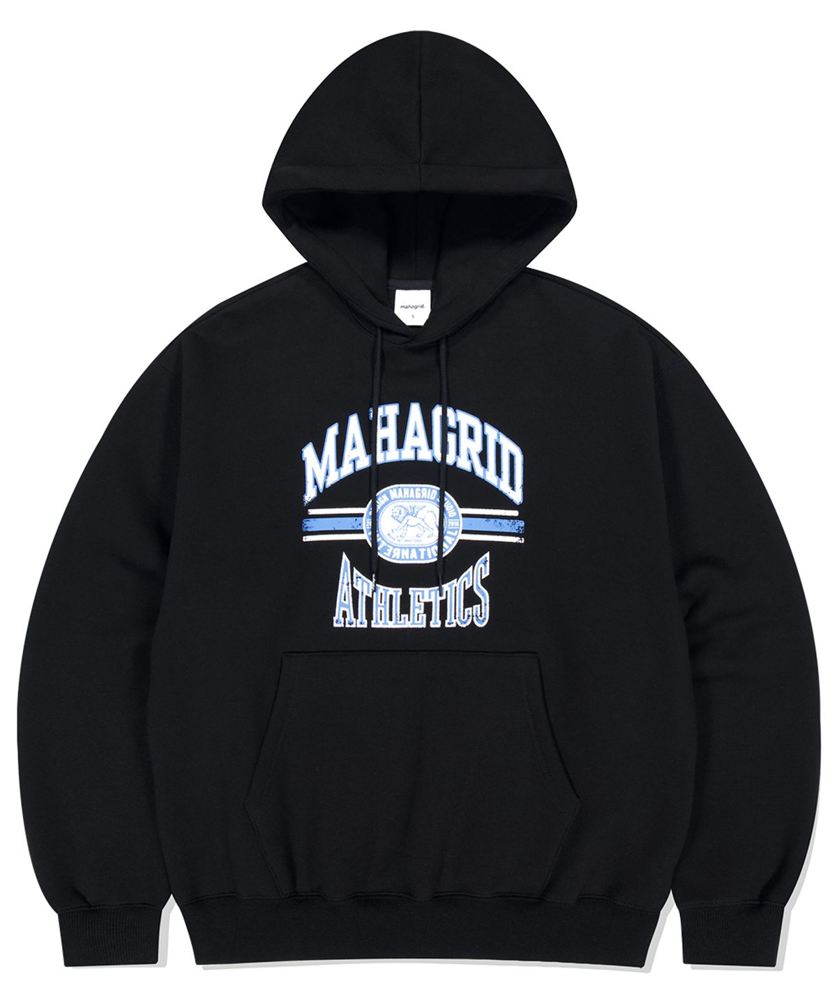 마하그리드(MAHAGRID) LION ATHLETICS HOODIE BLACK(MG2EFMM417A)