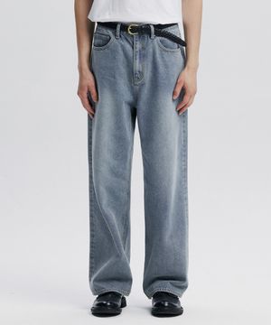 [스토커즈 콜라보] COMFY JEANS (SMOKY LIGHT BLUE)
