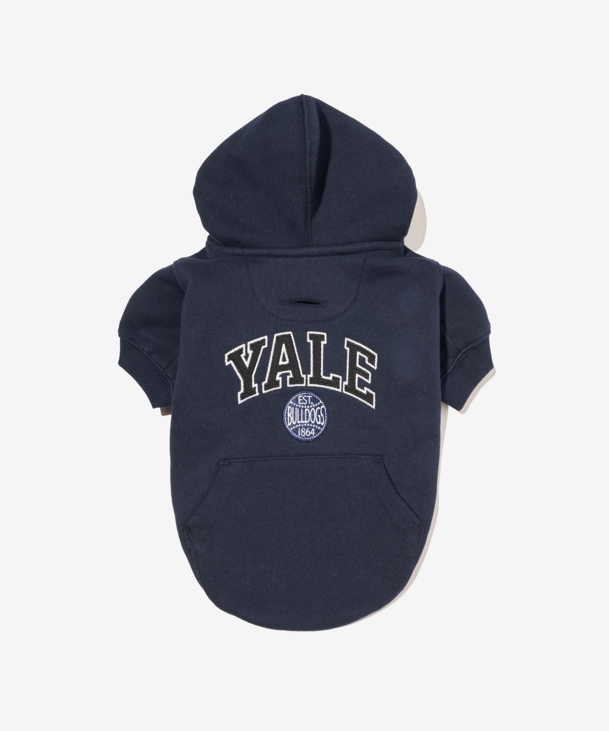 예일(YALE) 투톤아치 베이스볼 도기 후드_네이비