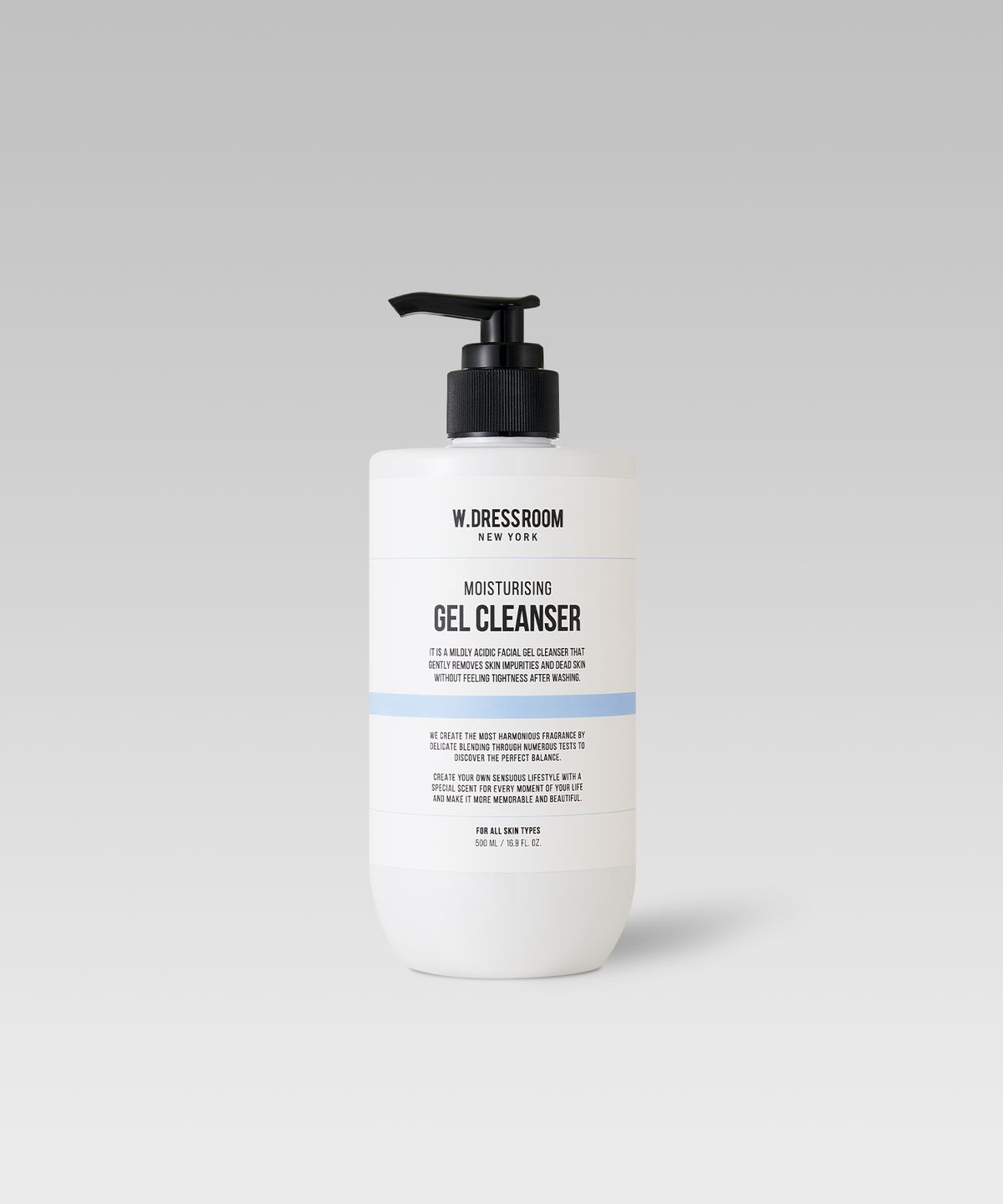더블유드레스룸(W.DRESSROOM) 모이스처라이징 수분 대용량 젤 클렌저 500ml