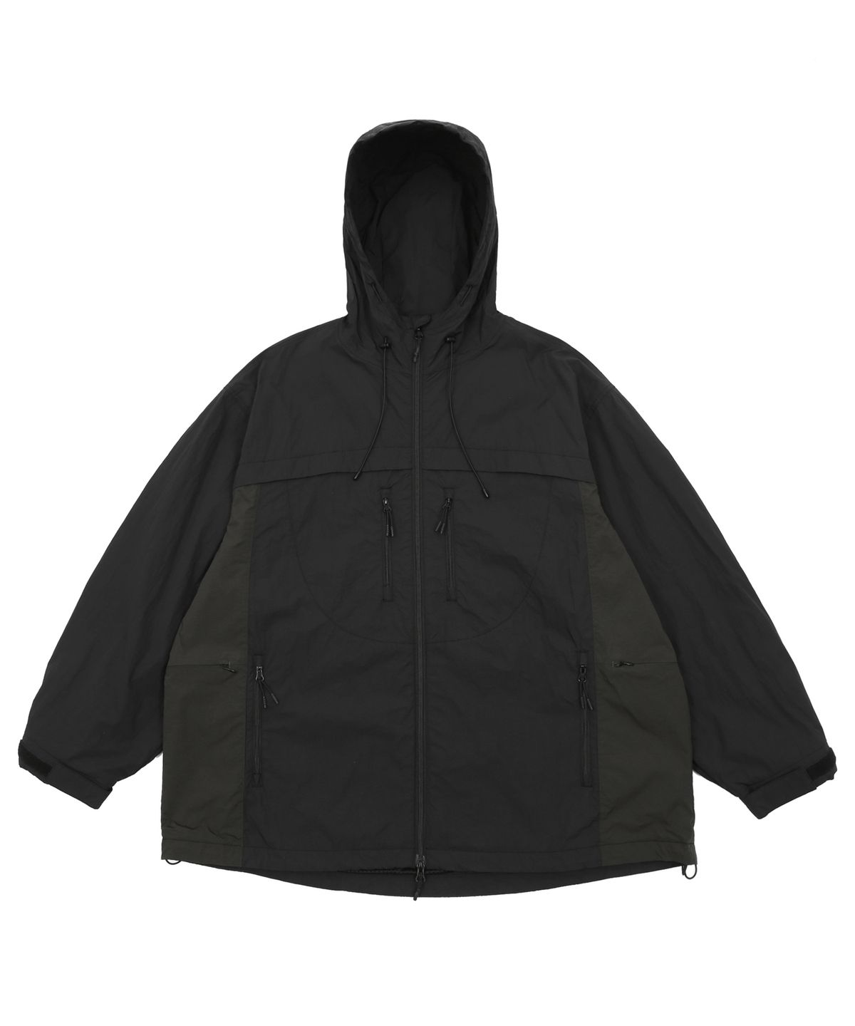해브오프듀티(HAVEOFFDUTY) 유틸리티 윈드 브레이커 자켓 (블랙)