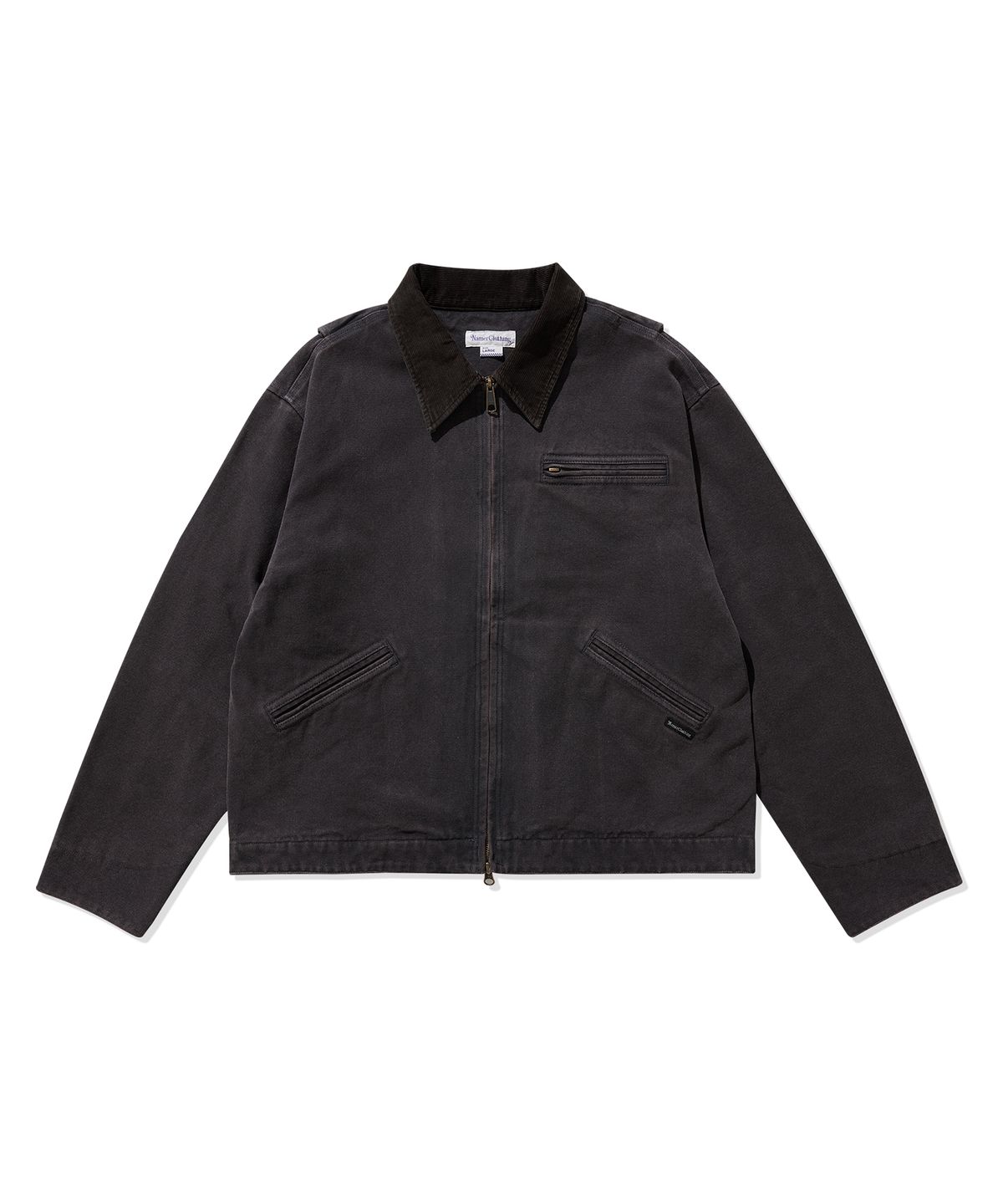 네이머클로딩(NAMERCLOTHING) HARD FADED WORK JACKET CHARCOAL