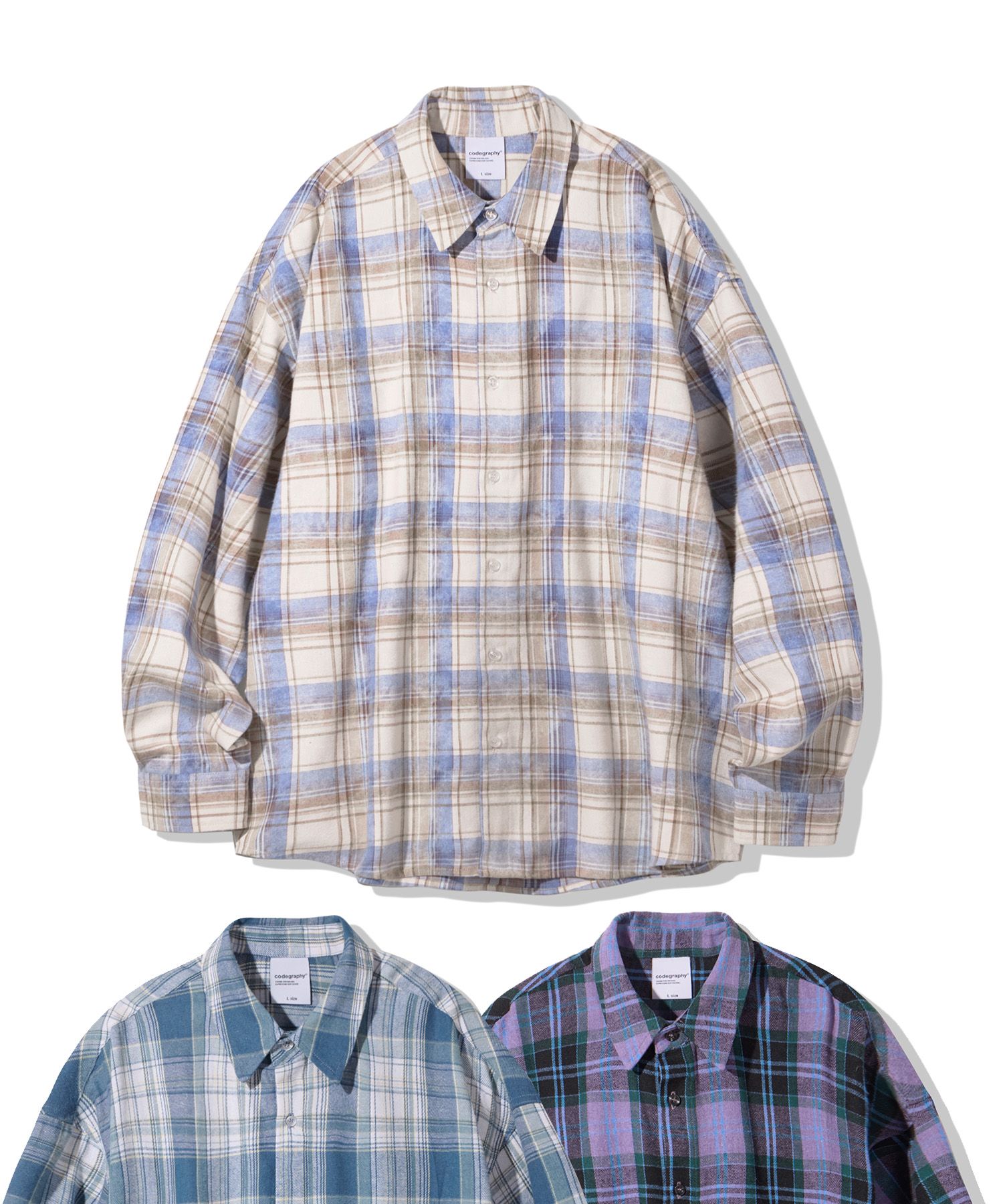 MUSINSA公式 | Codegraphy 90S VTG THE NERD Overfit Check