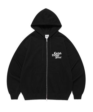 SELLER LOGO ZIP UP HOODIE BLACK(CV2FSUM480A)