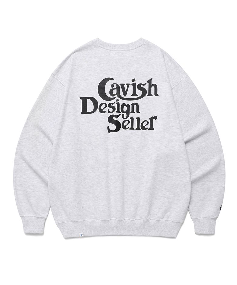 SELLER LOGO SWEATSHIRT LIGHT GREY(CV2EFUM441A)