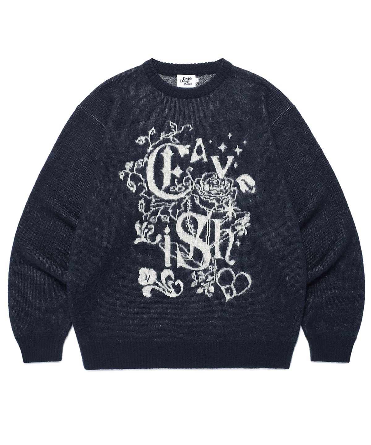 카비시(CAVISH) IVY BRUSHED KNIT SWEATER NAVY(CV2EFUK602A)