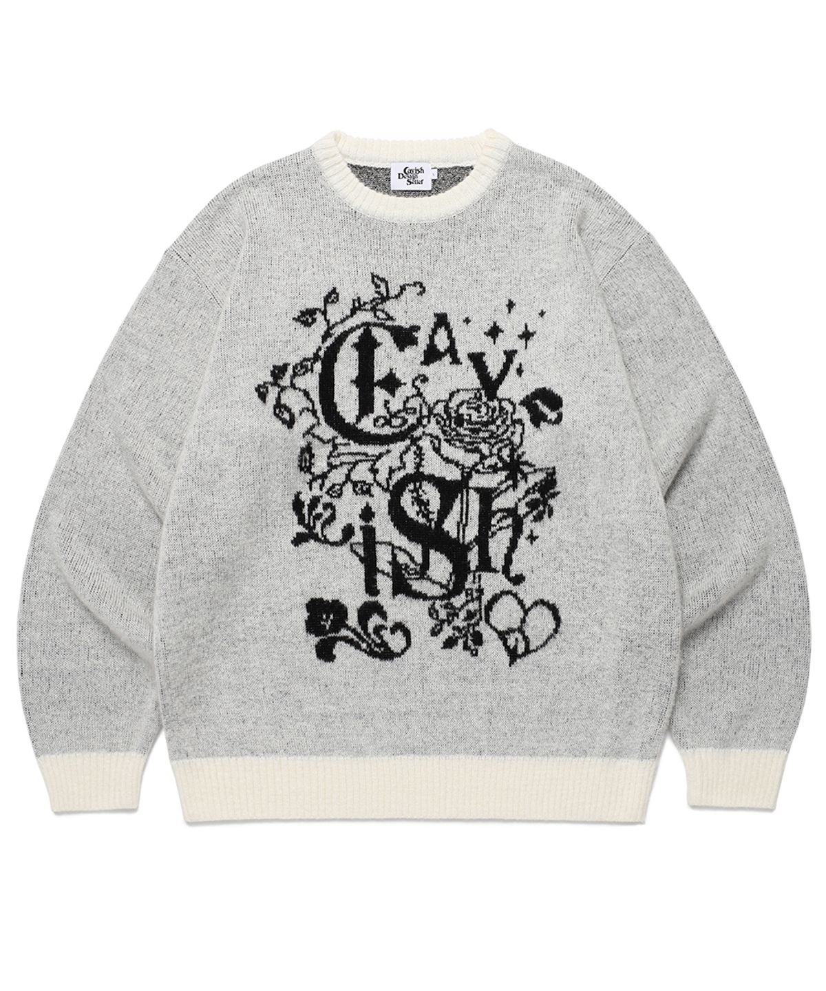 카비시(CAVISH) IVY BRUSHED KNIT SWEATER IVORY(CV2EFUK602A)