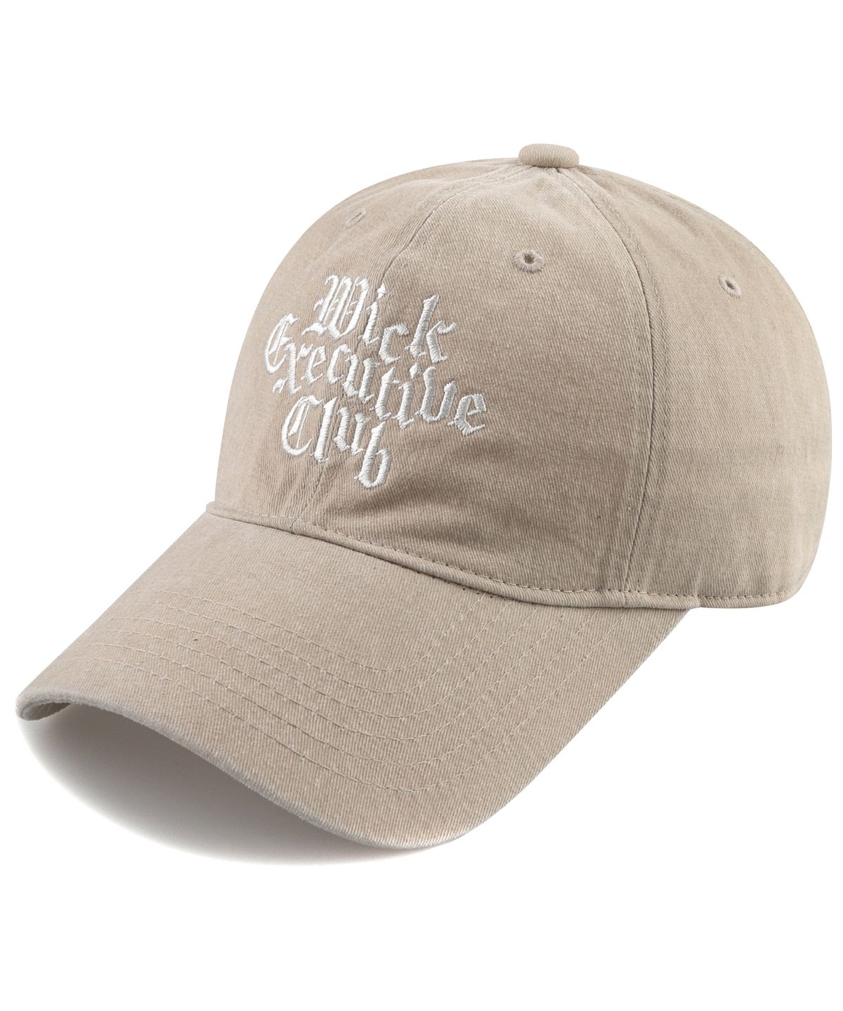 윅(WICK) Gothic Executive club 피그먼트 볼캡-베이지