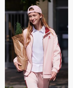 유니 선데이 루즈 트랙탑 - 핑크 (QP323TFT83)