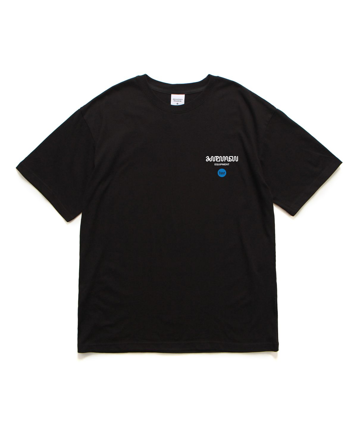 앱놀머씽(ABNORMALTHING) EQM 티셔츠 블랙 (EQM T-SHIRT BLACK)