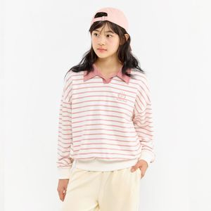 스프라이트 코듀로이 카라 맨투맨 티셔츠