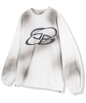 더티 워싱 스트링 맨투맨