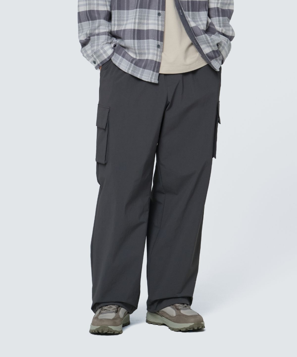 스노우피크 어패럴(SNOWPEAK APPAREL) 루트 카고 스트링 팬츠 (S24FURPT66) Charcoal